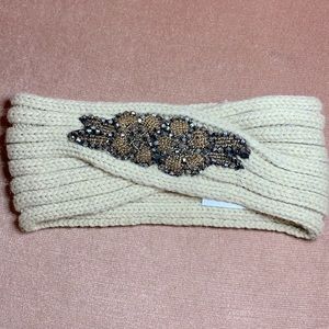 Glamorous bead embellished ear warmer/ headband 🔸